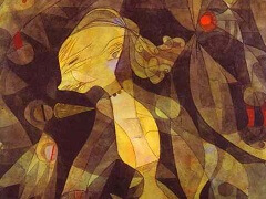 A Young Lady's Adventure by Paul Klee